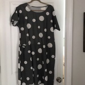 Polka dotted shift with Pockets